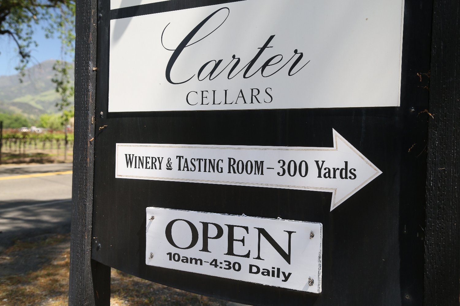 Carter Cellars The Napa Wine Project