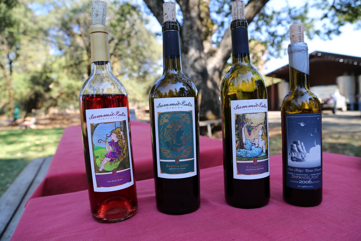 Summit Lake Vineyards The Napa Wine Project