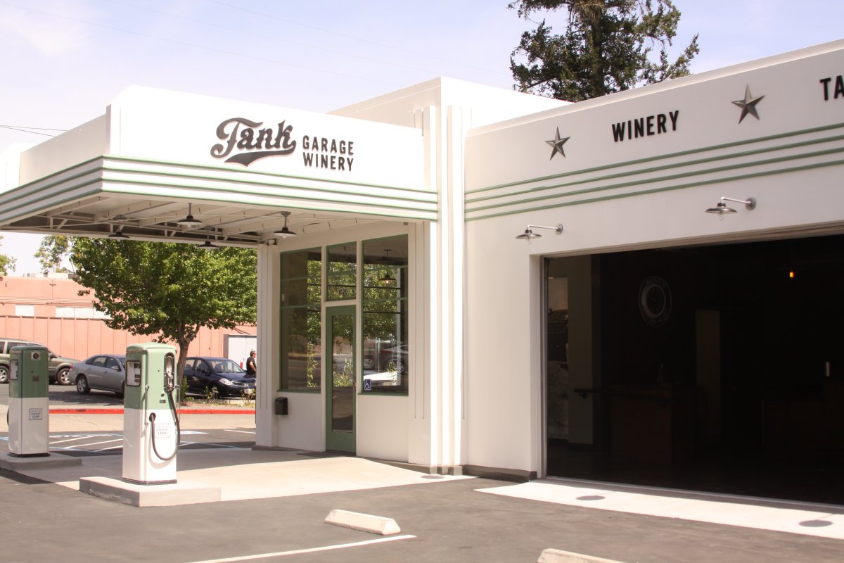 Tank Garage Winery The Napa Wine Project