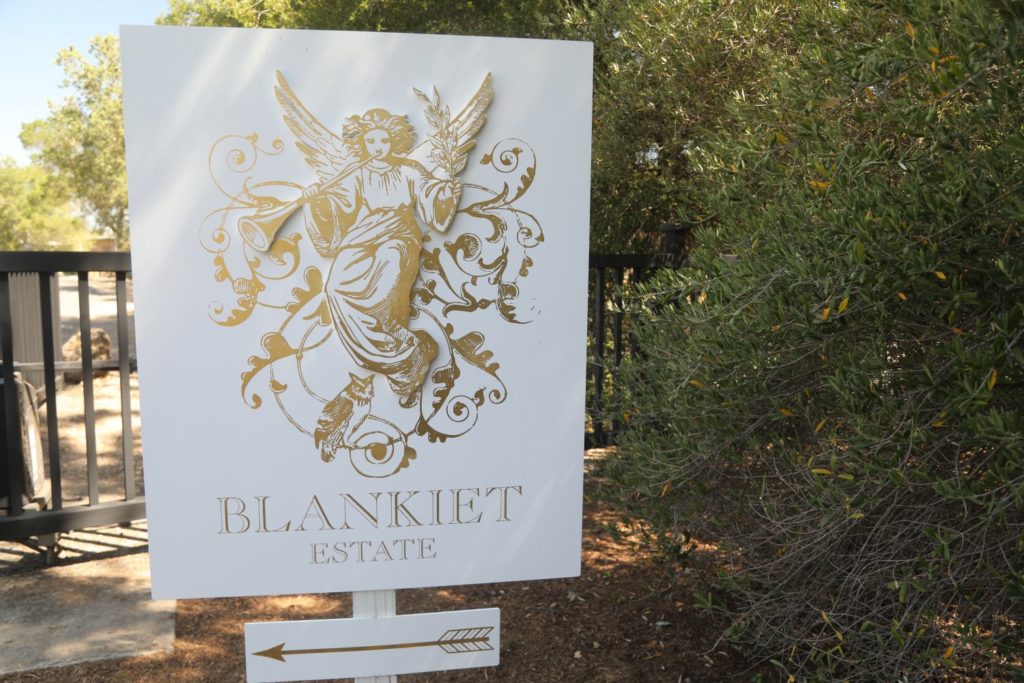 blankiet winery visit