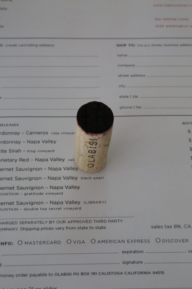 Olabisi Winery The Napa Wine Project