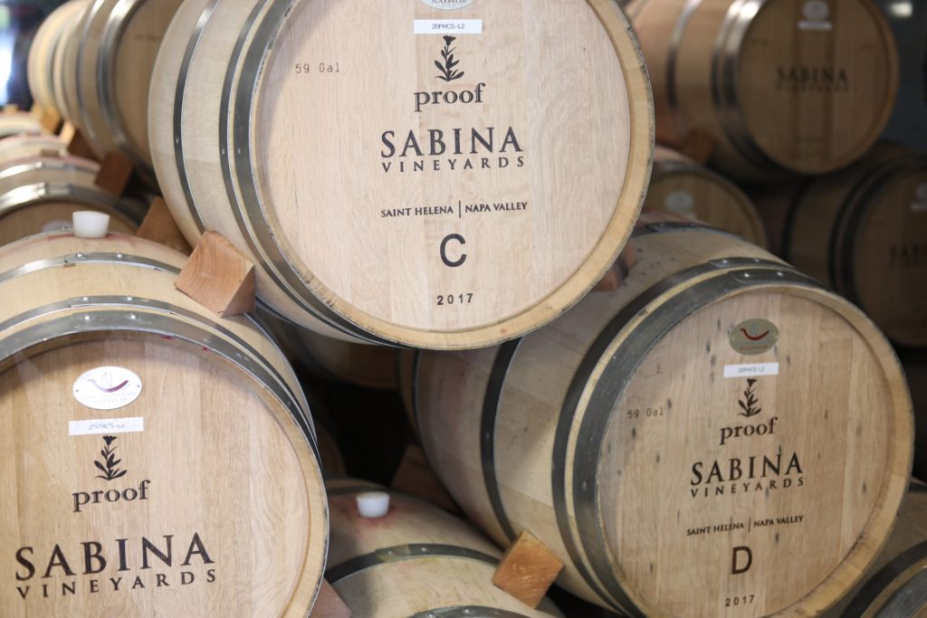 Sabina Vineyards The Napa Wine Project